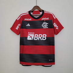 Camisa Flamengo com Patrocinadores 23/24 - Casa